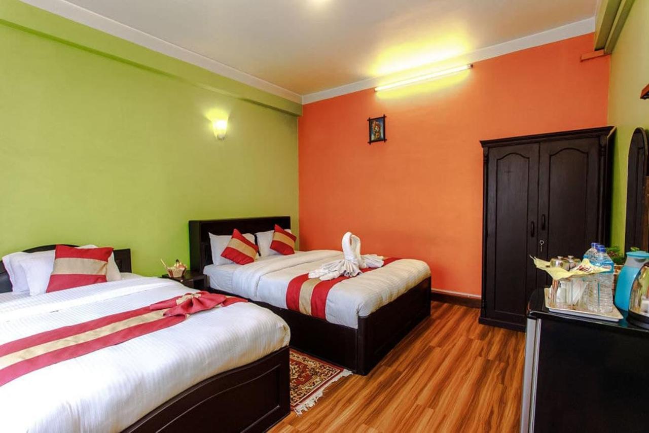 Nepalaya Hotel กาฐมาณฑุ ภายนอก รูปภาพ